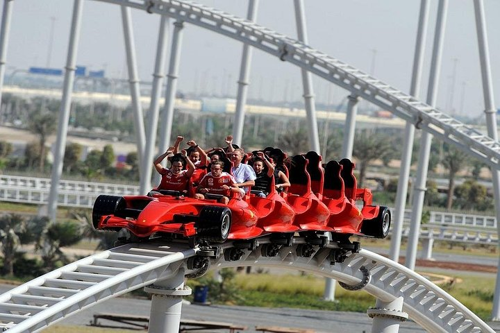 Abu Dhabi: Ferrari World & Warner Bros or Sea World from Dubai - Photo 1 of 14